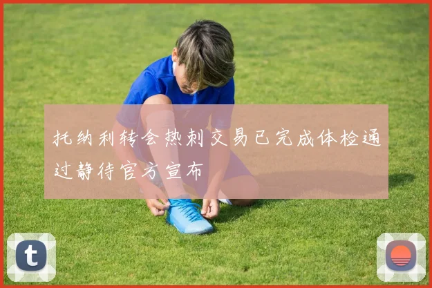 托纳利转会热刺交易已完成体检通过静待官方宣布